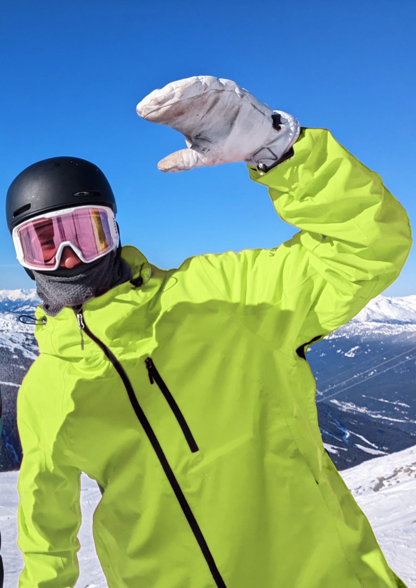 karbon sport ski gloves